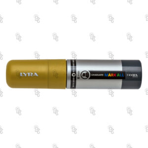 Marcatore Lyra Graduate Mark All: oro, 8 mm, cf. da 4 pz.