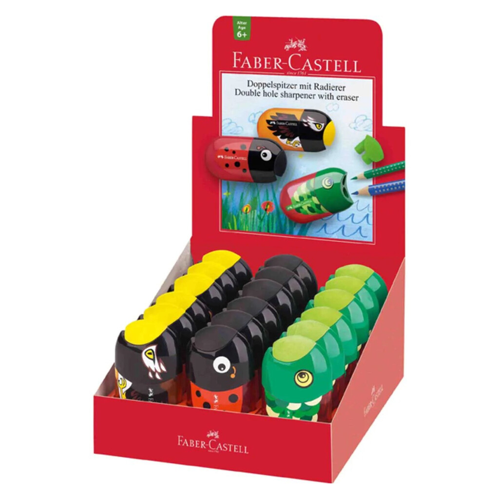 Temperamatite Faber-Castell Animals: assortiti