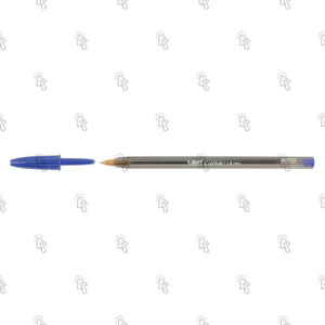 Penna Bic Cristal Large: blu, 1.6 mm, cf. da 50 pz.
