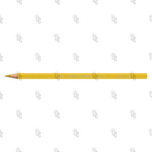 Pastelli a matita Giotto Supermina: confezione con 12 pz., mina giallo scuro