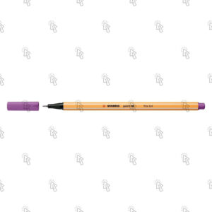 Penna a fibra Stabilo Point 88: prugna, 0.4 mm, cf. da 10 pz.