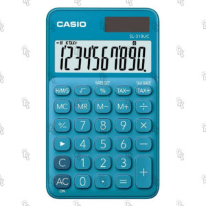 Calcolatrice tascabile Casio SL-310UC-BU: assortiti