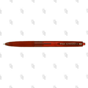 Penna Pilot Super Grip G BPGG-8R-F: rosso, 0.7 mm, cf. da 12 pz.