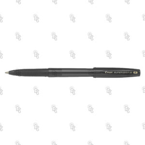 Penna Pilot Super Grip G BPS-GG-F: nero, 0.7 mm, cf. da 12 pz.
