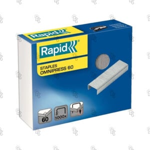 Punti metallici Rapid Omnipress: 60 fogli