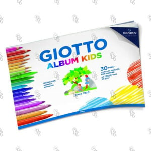 Carta per il disegno Giotto Album Kids: in fogli, blocco (album) con 30 u.