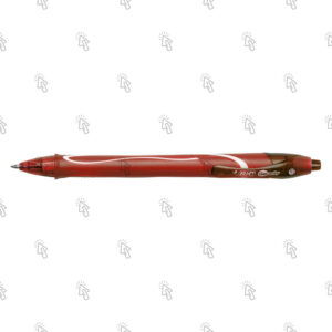 Penna gel Bic Gel-ocity Quick Dry: rosso, 0.7 mm, cf. da 12 pz.