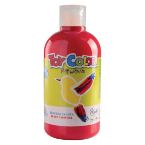 Colore a tempera Toy Color: rosso