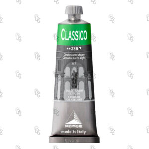 Colore ad olio Maimeri Classico: cinabro verde chiaro, 60 ml