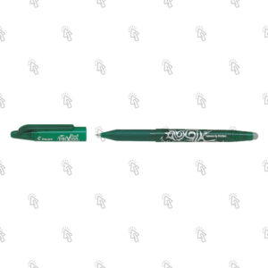 Penna gel Pilot Frixion Ball BL-FR5: verde, 0.5 mm, cf. da 12 pz.