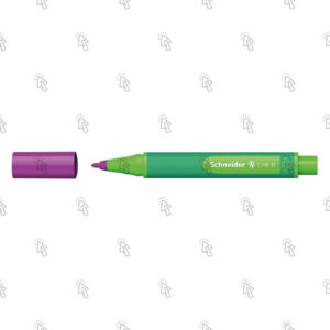 Penna a fibra Schneider Link-It: electric purple, 1.0 mm, cf. da 10 pz.