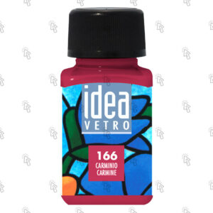 Colore per vetro Maimeri Idea Vetro: carminio, 60 ml