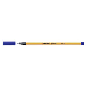 Penna a fibra Stabilo point 88: blu scuro