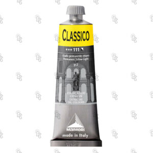 Colore ad olio Maimeri Classico: giallo permanente chiaro, 60 ml