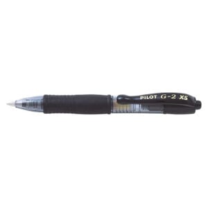 Penna mini Pilot G-2 Pixie BL-G2-XS-7: nero