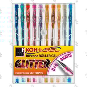 Penna gel Koh-I-Noor Koh-i-Gel: assortiti (glitter)