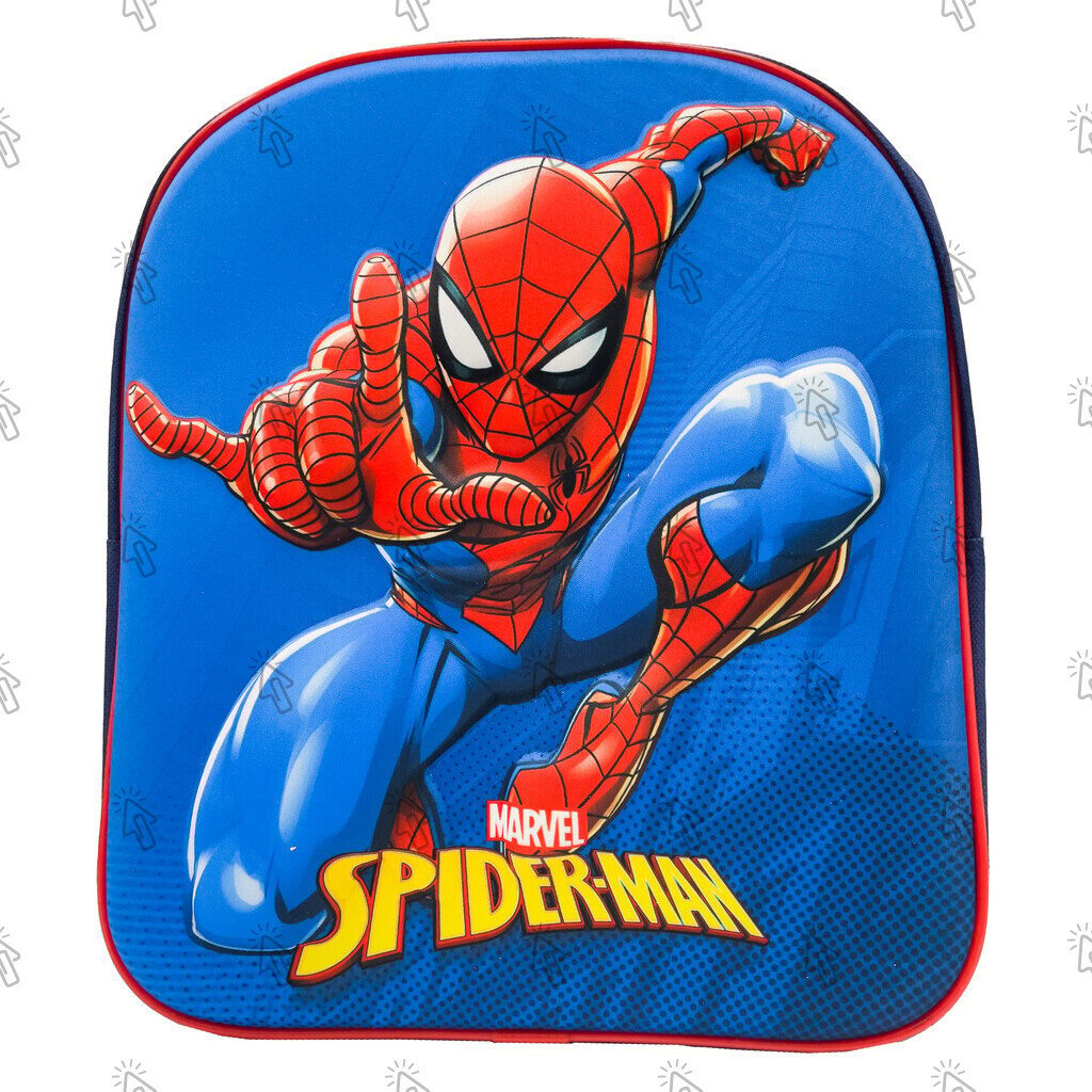 Zaino per l'asilo Real Trade Spiderman 3D:  con accessori