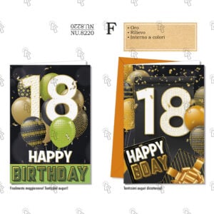 Biglietto aug. Cromo: 18 anni