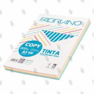 Carta Fabriano Copy Tinta Colorcard 160 Tenui: assortiti (tenui)