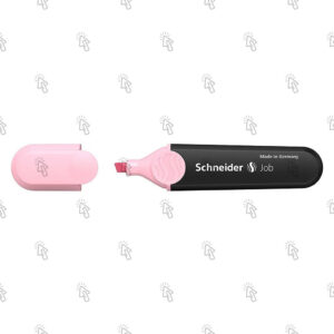 Evidenziatore a pennarello Schneider Job: rosa, cf. da 10 pz.