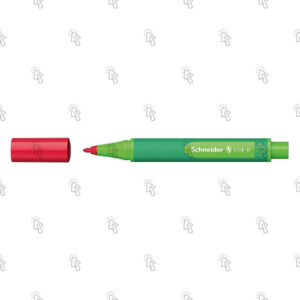 Penna a fibra Schneider Link-It: romantic red, 1.0 mm, cf. da 10 pz.