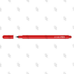 Penna a fibra Tratto Pen: rosso, largo, cf. da 12 pz.