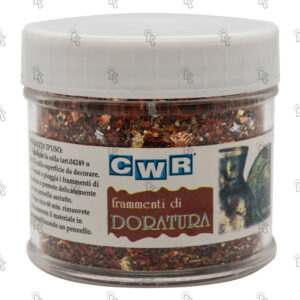 Frammenti per doratura CWR: flacone, pz./u. 150 ml, variegato rosso