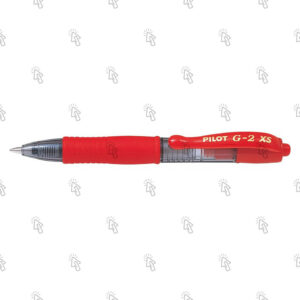 Penna gel Pilot G-2 Pixie BL-G2-XS-7: rosso, 0.7 mm, cf. da 12 pz.