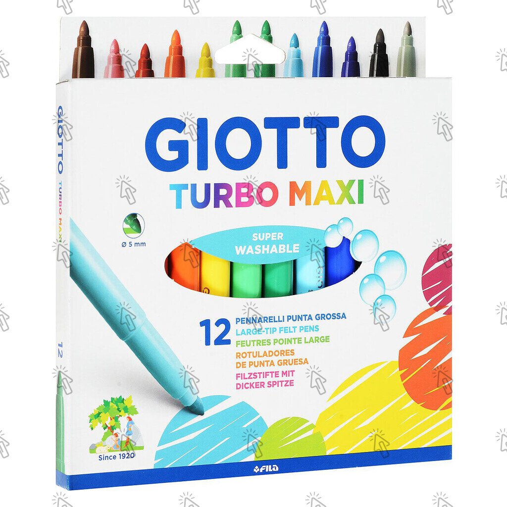 Pennarello Giotto Turbo Maxi: assortito