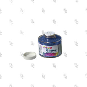 Porporina CWR DECO Glitter: in barattolo, con dosatore, pz./u. 150 ml, blu