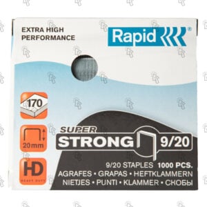 Punti metallici Rapid Super Strong: 9/20