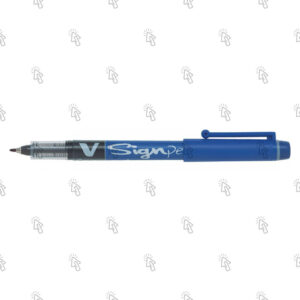 Penna a fibra Pilot V Sign Pen SW-VSP: blu, 0.6 mm, cf. da 12 pz.