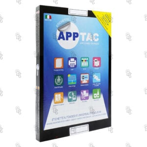 Etichette adesive AppTac: 47.5 X 25.5 mm