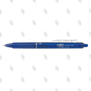 Penna gel Pilot Frixion Ball Clicker BLRT-FR7: blu, 0.7 mm, cf. da 12 pz.