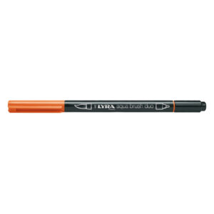 Pennarello Lyra Aqua Brush Duo: arancio
