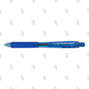 Penna Pentel Superb Antibacterial+: blu, 0.7 mm, cf. da 12 pz.