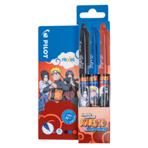 Penna gel Pilot Frixion Ball Naruto: blu / nero / rosso