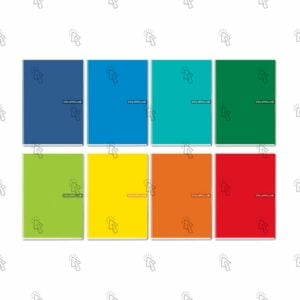 Quaderno Blasetti Colorclub: A4, rigatura Q, 80 g/mq, assortiti, cf. da 10 pz.