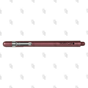 Penna a fibra Tratto Clip: rosso, 0.3 mm, cf. da 12 pz.