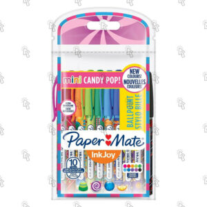 Penna Paper Mate InkJoy Mini CandyPop: assortiti, 1 mm, 10 pz.