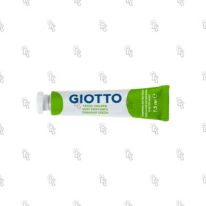 Colori a tempera Giotto Extra Fine: tubetto da 7,5 ml, confezione con 10 u., verde cinabro