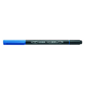Pennarello Lyra Aqua Brush Duo: blu di prussia