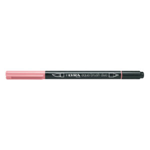 Pennarello Lyra Aqua Brush Duo: carminio rosa