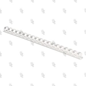 Dorso per rilegatura in plastica Fellowes: 8 mm