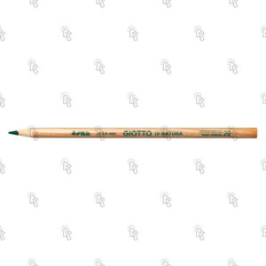 Pastelli a matita Giotto Stilnovo: confezione con 12 pz., mina verde smeraldo