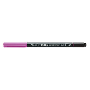 Pennarello Lyra Aqua Brush Duo: magenta scuro