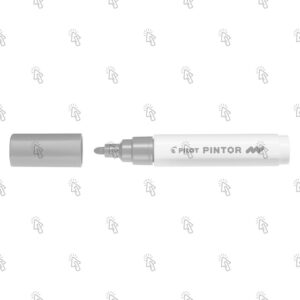 Marcatore Pilot Pintor Metal SW-PT-M: argento, medio, cf. da 6 pz.