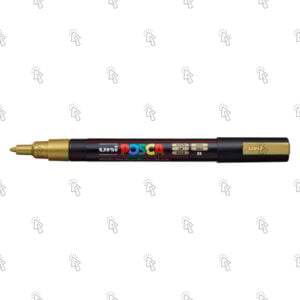 Pennarello acrilico Uni Posca PC-3M: oro