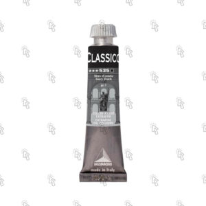 Colore ad olio Maimeri Classico: nero d’avorio, 20 ml