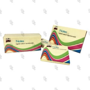 Memo adesivi In Linea: 38 X 51 mm